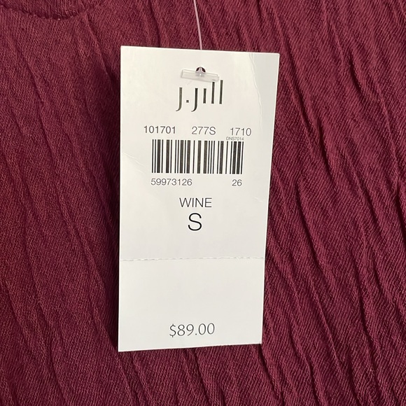 Women’s Small hooded J.Jill top - Picture 4 of 4